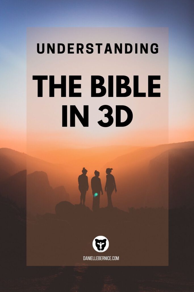 Understanding the Bible in 3D