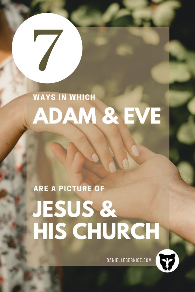Woman approaching and taking the outstreched hand of a man - 7 ways in which Adam and Eve are a picture of Jesus and His Church