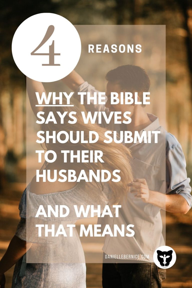 Why the Bible teaches wives to submit to their husbands